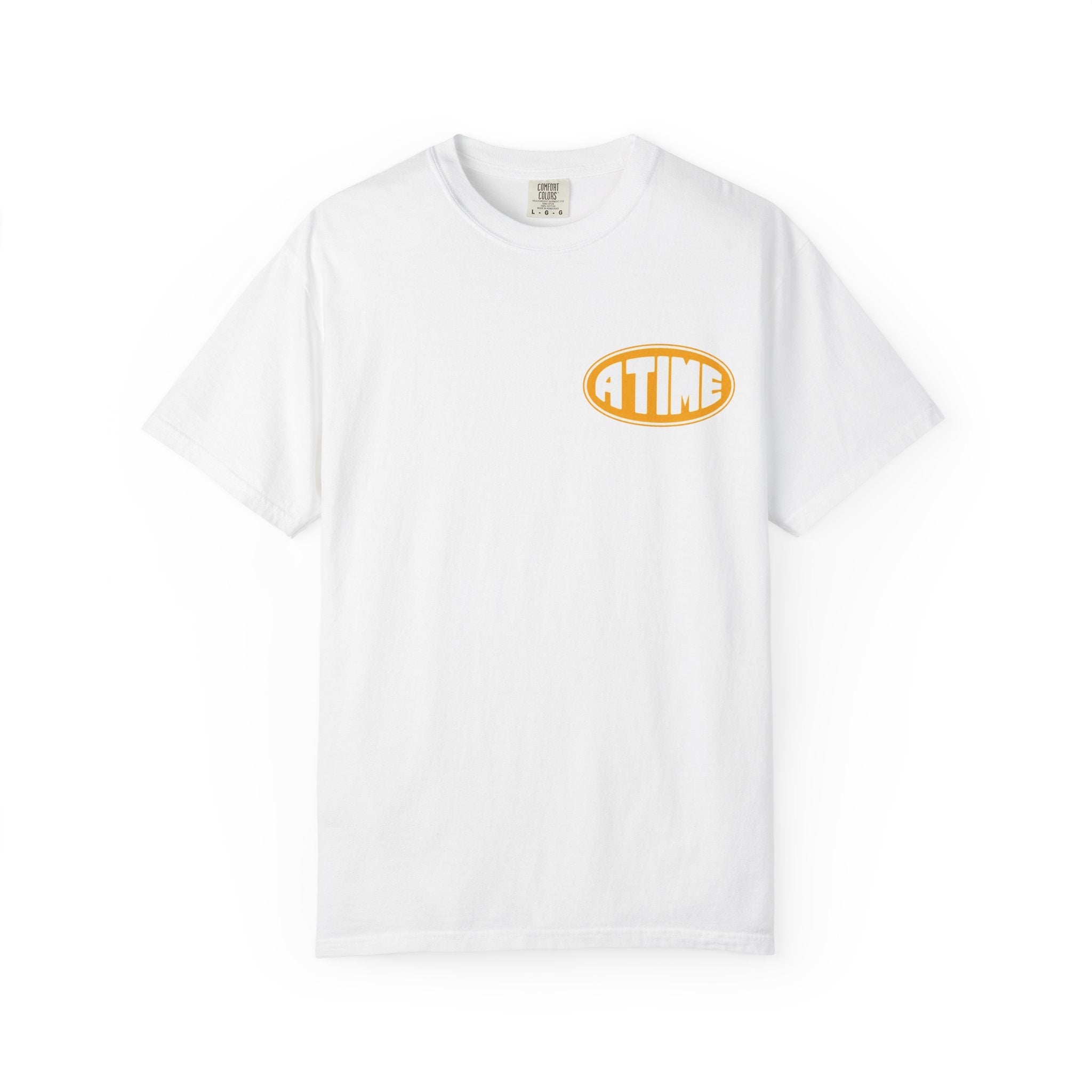 Atime tee yellow logo