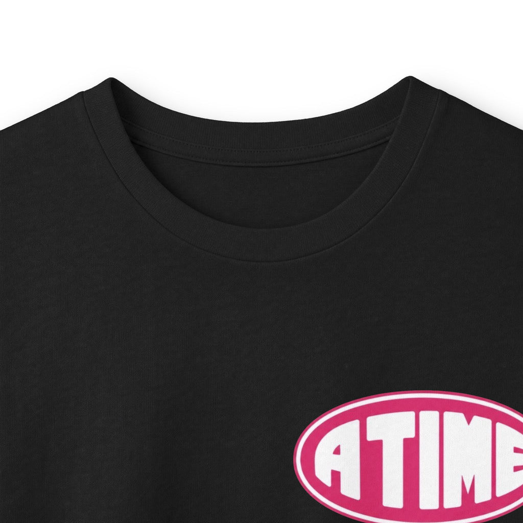 Atime long sleeve pink logo