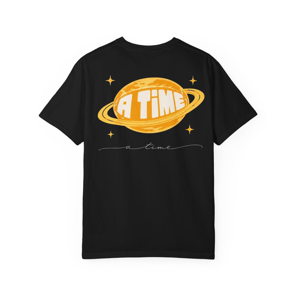 Atime tee yellow logo