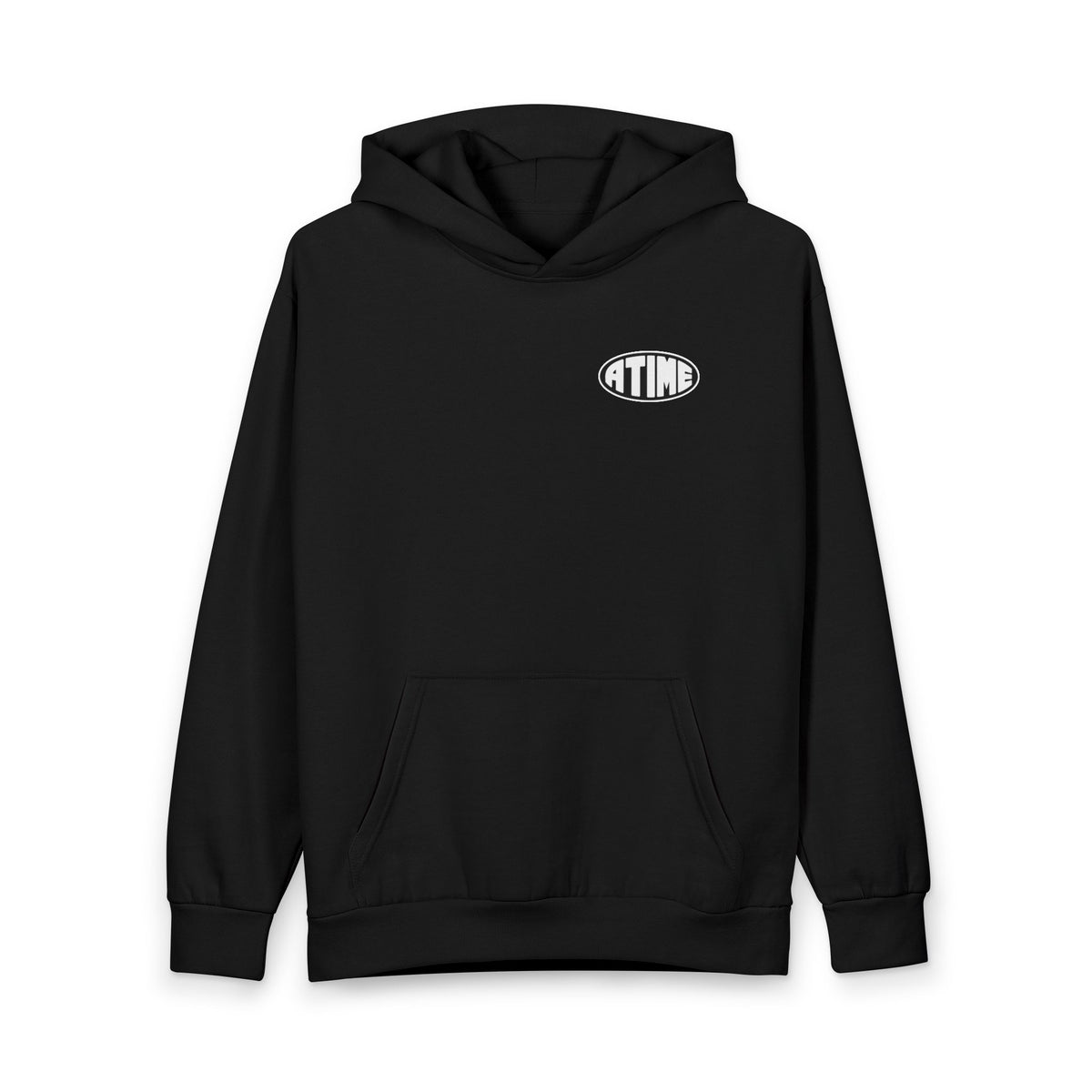 Atime hoodie white logo